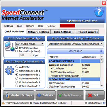 Акселераторь интернета SpeedConnect