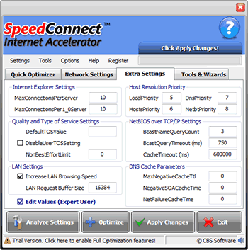 speedconnect internet accelerator software